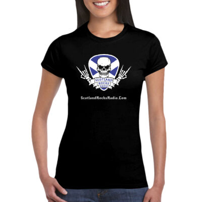 Scotland Rocks Radio - GD72 Softstyle® Ladies' T-Shirt Thumbnail